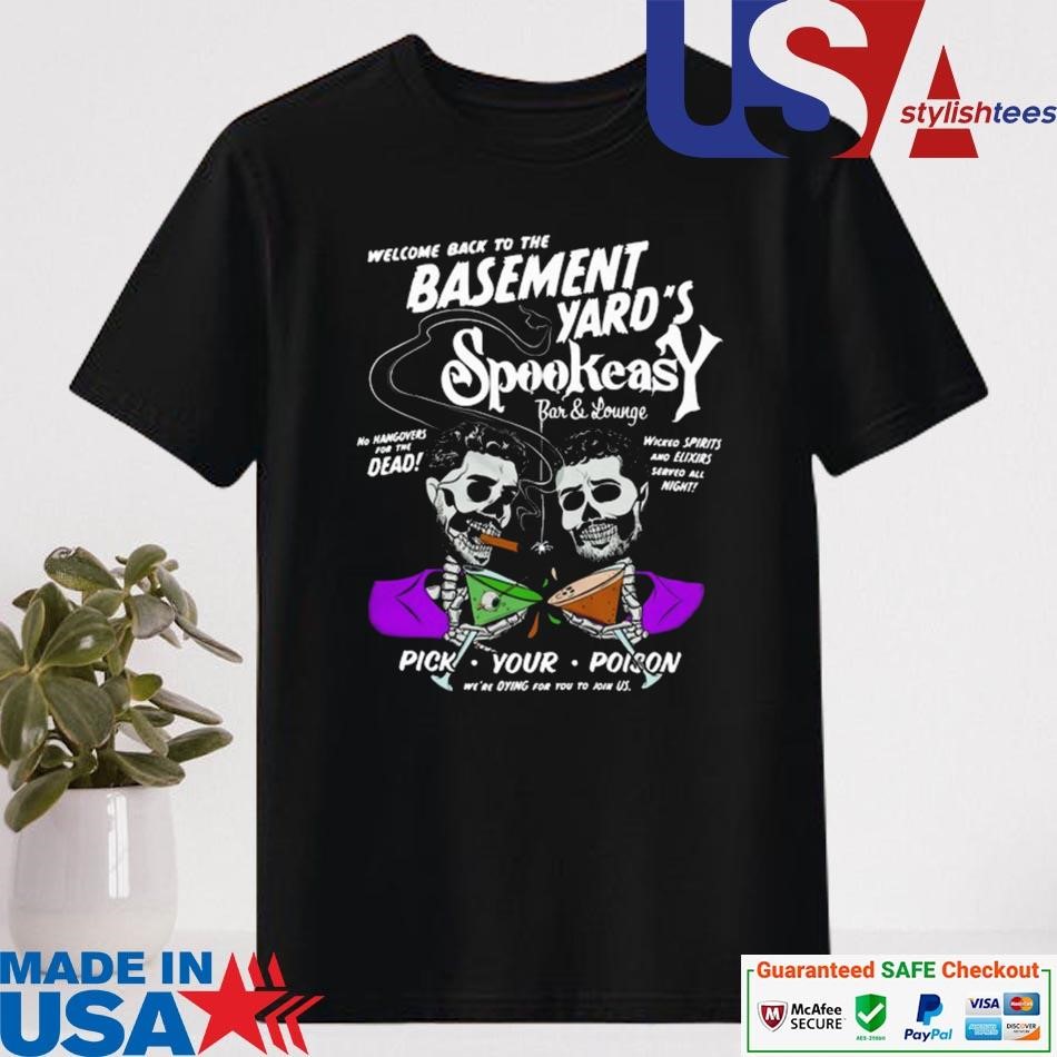 Official Joe Santagato Studios The Spookeasy Bar & Lounge Shirt