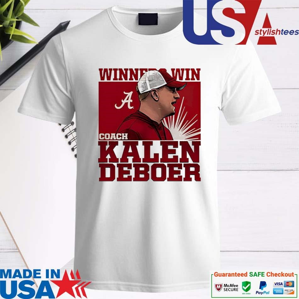 Official Kalen DeBoer Alabama Winner Win Shirt