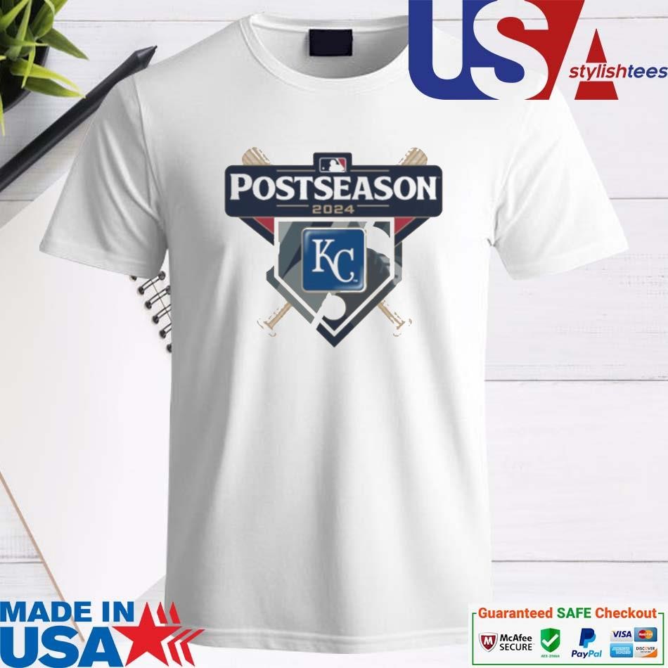 Official Kansas City Royals 2024 MLB Postseason Logo Shirt