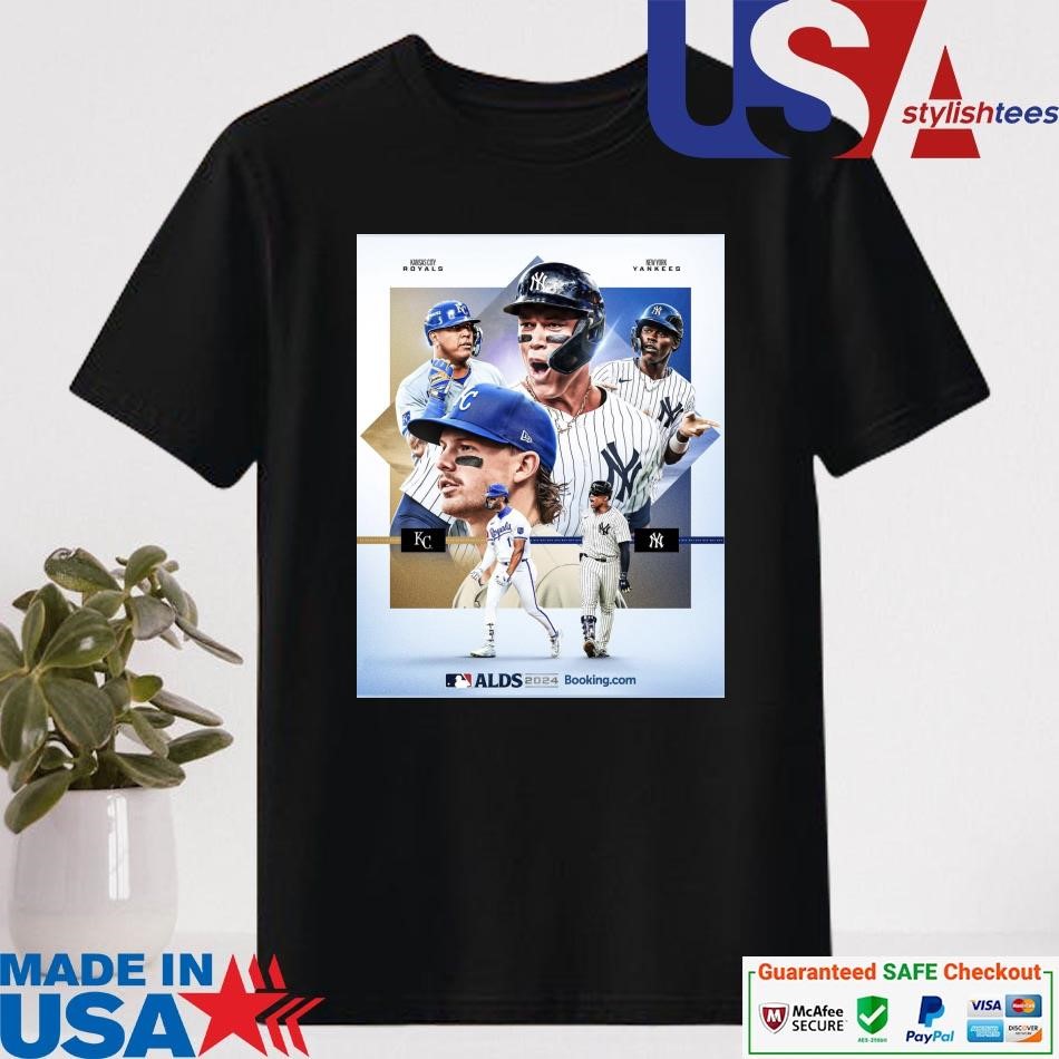 Official Kansas City Royals Vs New York Yankees 2024 ALDS Shirt