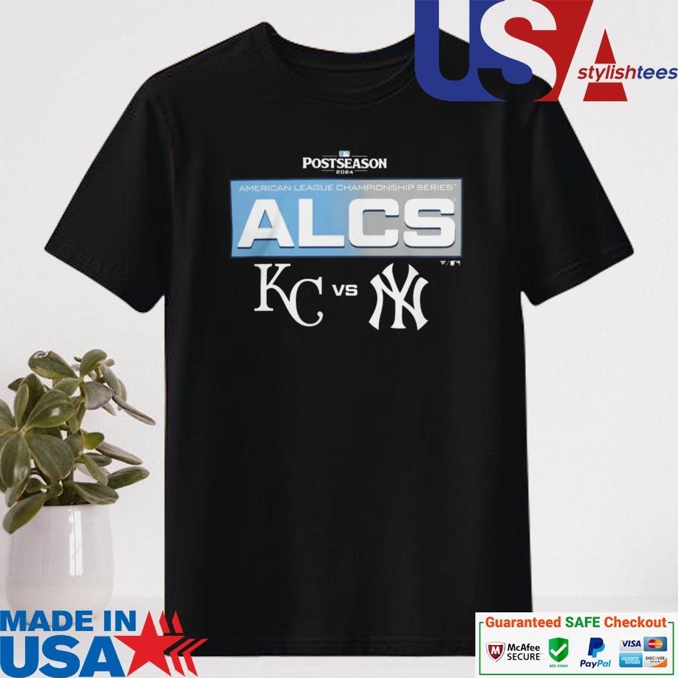 Official Kansas City Royals vs New York Yankees 2024 American League Champions Series Matchup Shirt