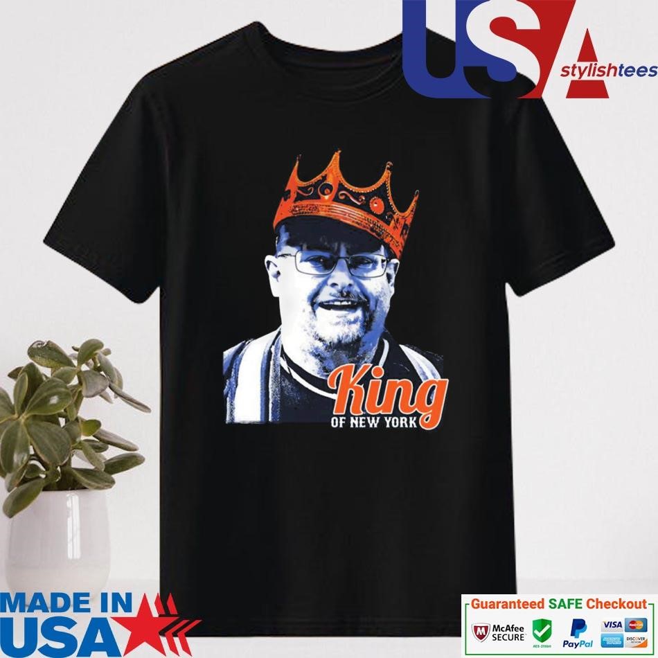 Official King Of New York Mets Frank Fleming Iconic Shirt