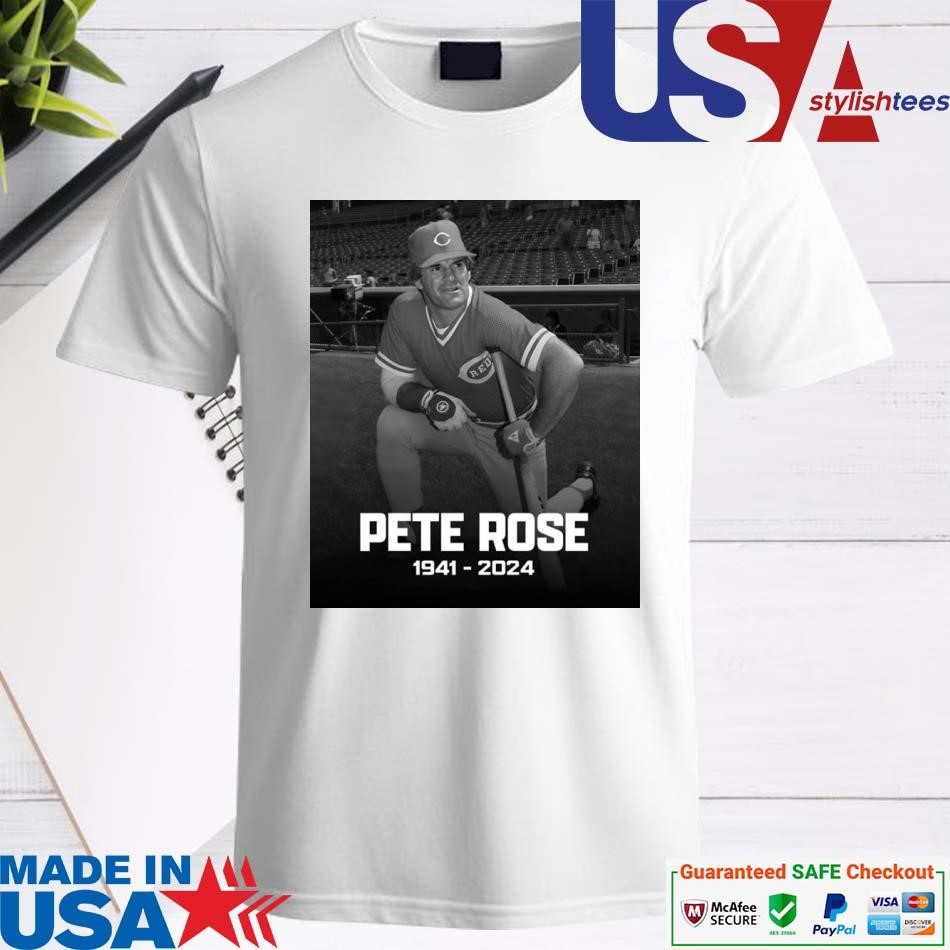 Official King Pete Rose 1941-2024 T-shirt