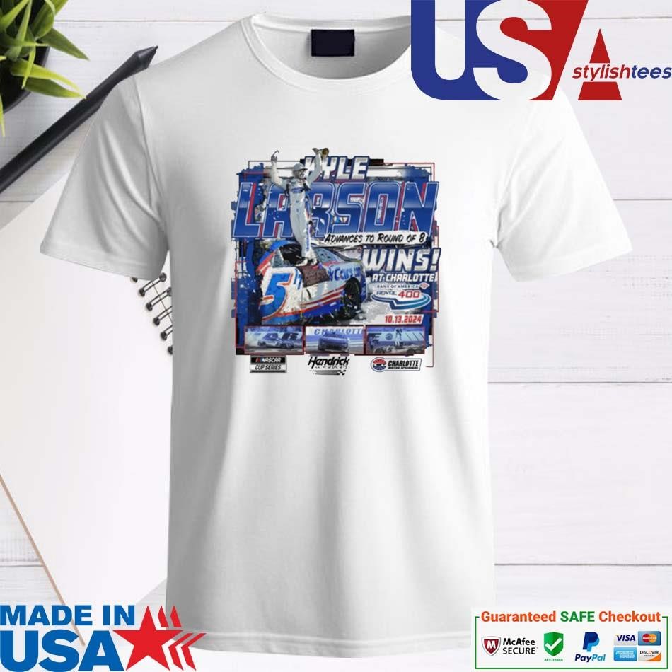 Official Kyle Larson 2024 Bank of America Roval 400 Race Win Shirt