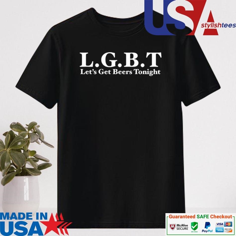 Official L.G.B.T Let's Get Beers Tonight Shirt