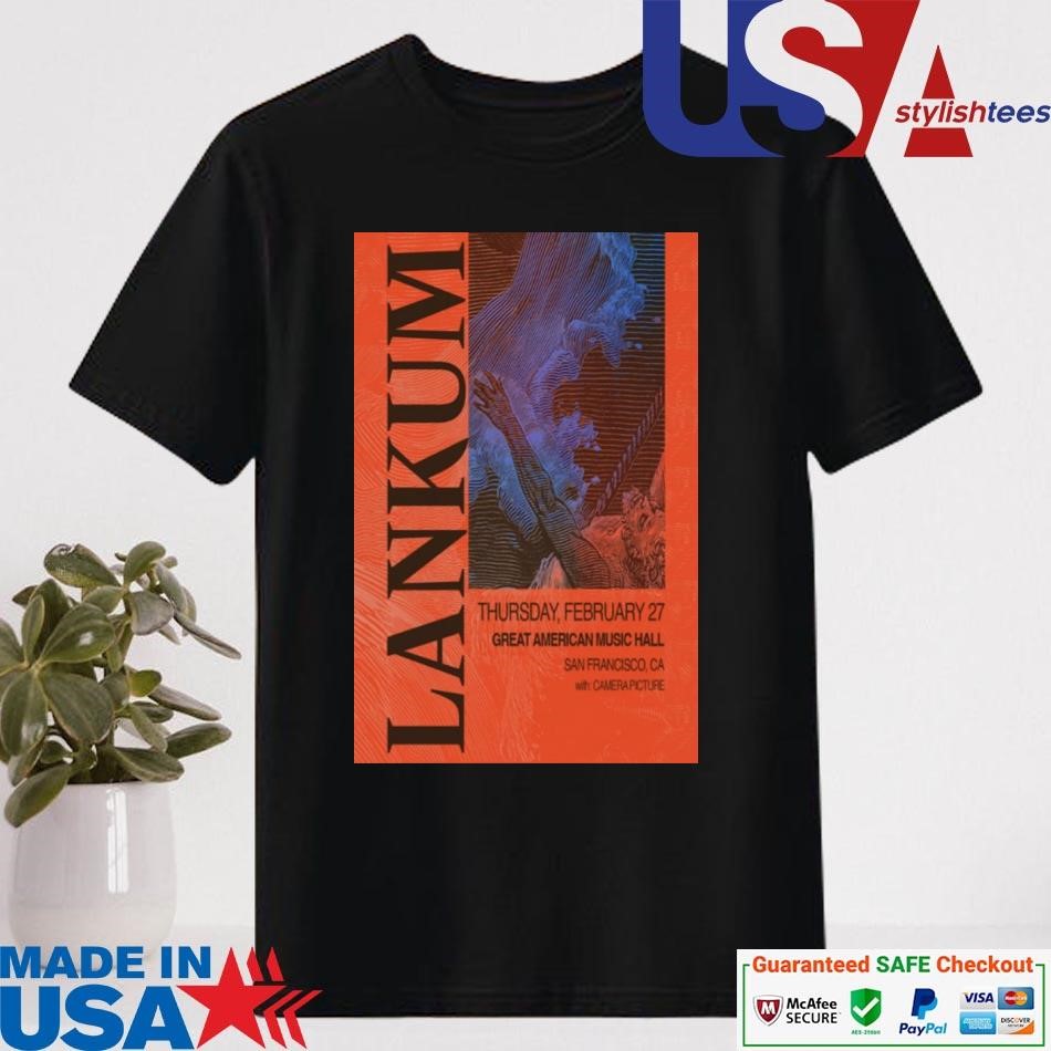 Official Lankum Feb 27 2025 Great American Music Hall In San Francisco CA Tour Shirt