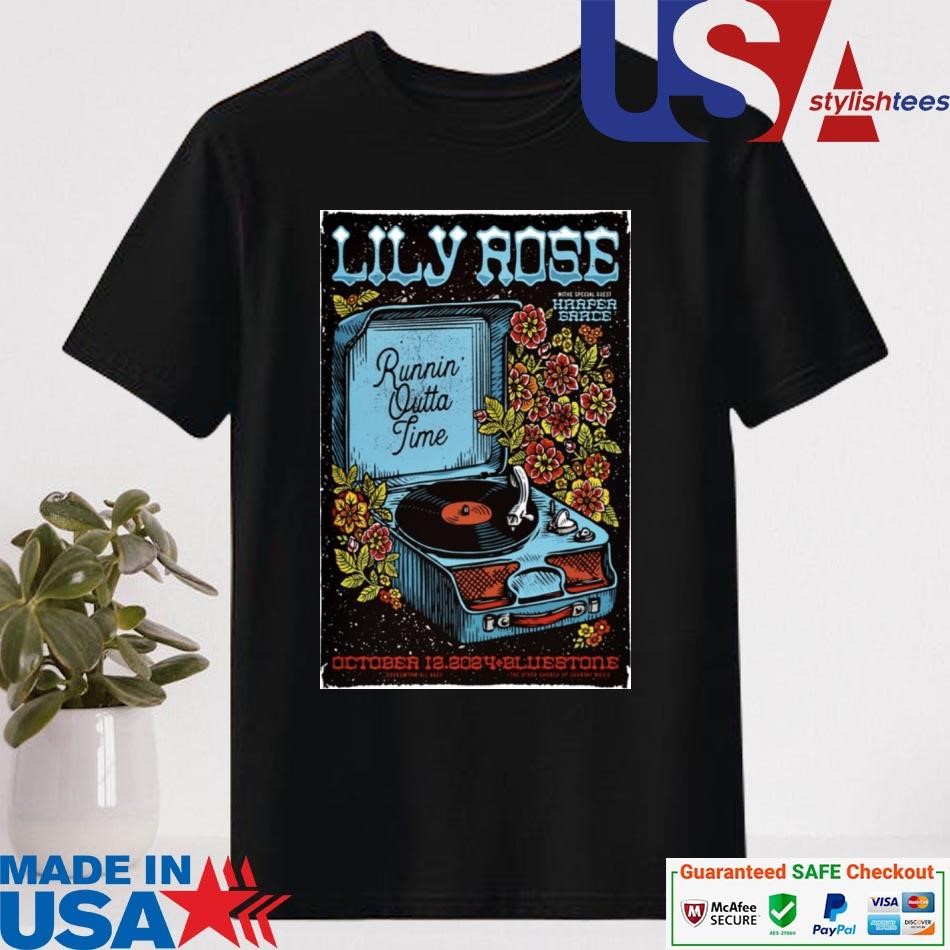 Official Lily Rose October 12, 2024 The Bluestone Columbus, OH Tour Shirt