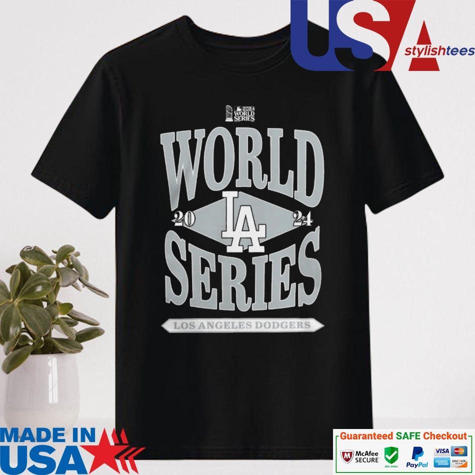 Official Los Angeles Dodgers 2024 World Series Logo Shirt