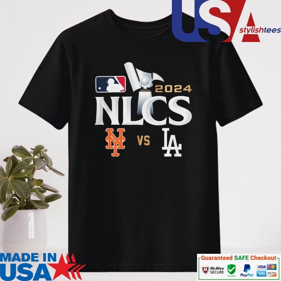 Official Los Angeles Dodgers vs New York Mets 2024 NLCS Matchup Shirt