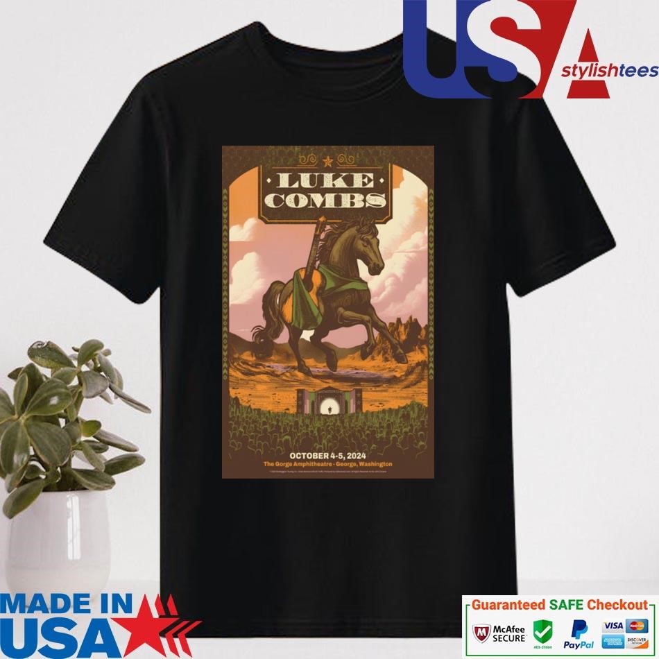 Official Luke Combs October 4-5 2024 The Gorge Amphitheatre George Washington Shirt