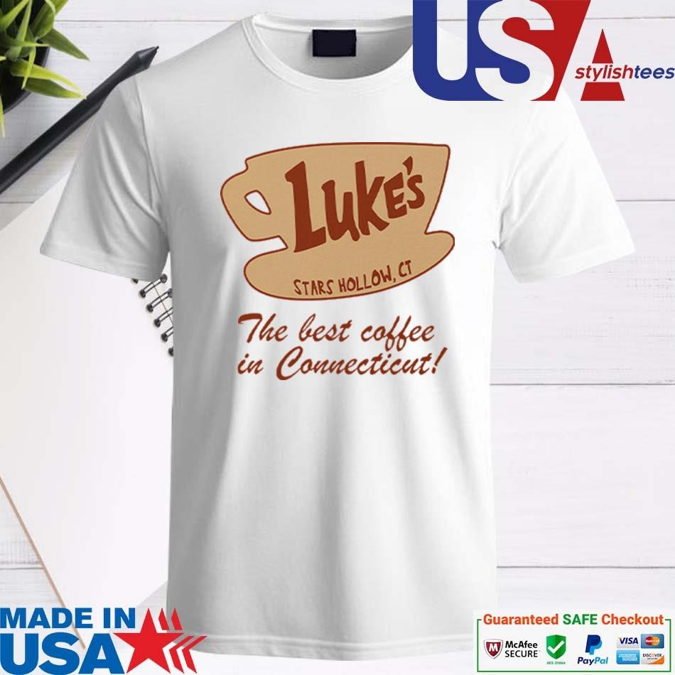 Official Luke’s Stars Hollow The Best Coffee In Connecticut T-shirt