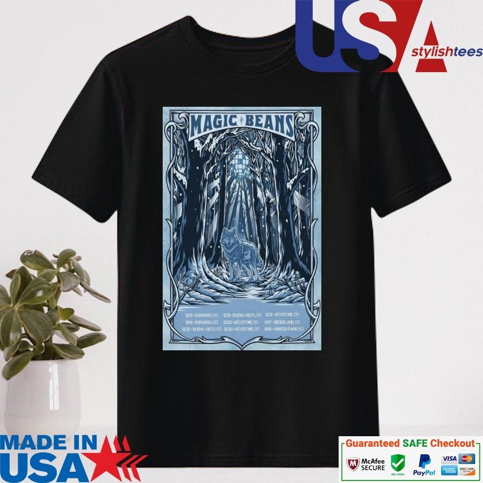 Official Magic Beans Colorado Winter Tour 2024 Shirt