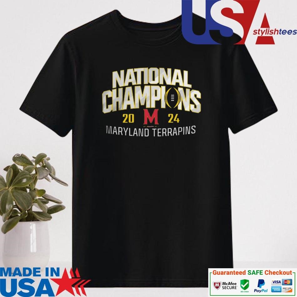 Official Maryland Terrapins College Football Playoff 2024 National Champions Shirt