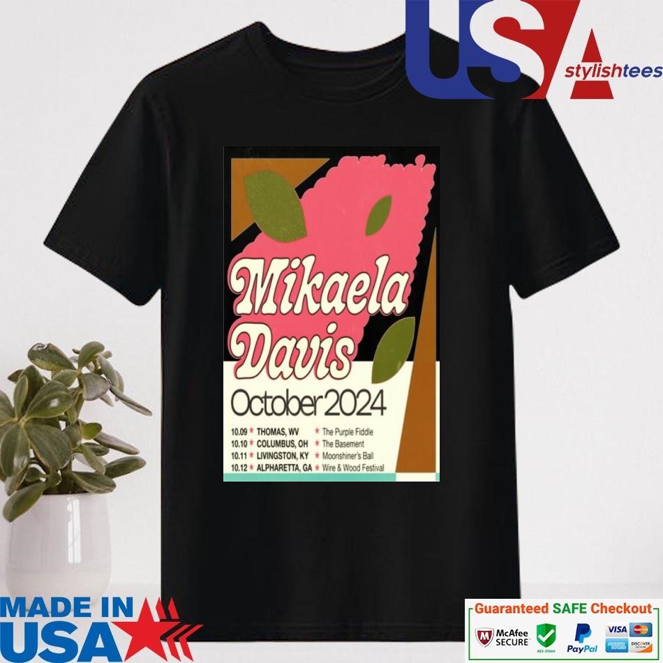 Official Mikaela Davis Oct 2024 Poster T-shirt