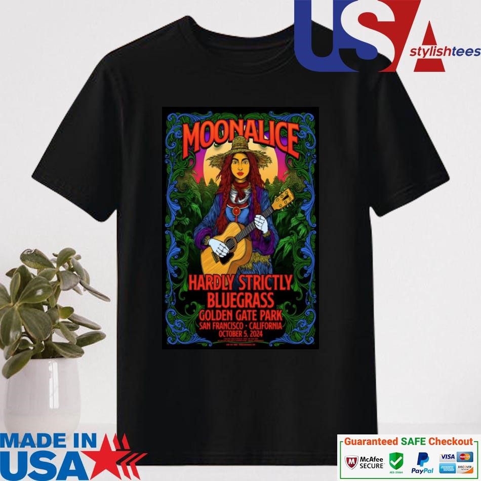 Official Moonalice October 5, 2024 San Francisco, CA Show T-shirt