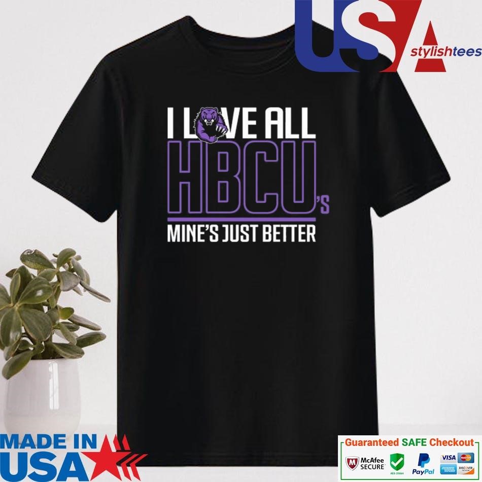 Official Morris Brown I Love All Hbcu's Mine's Just Better Shirt