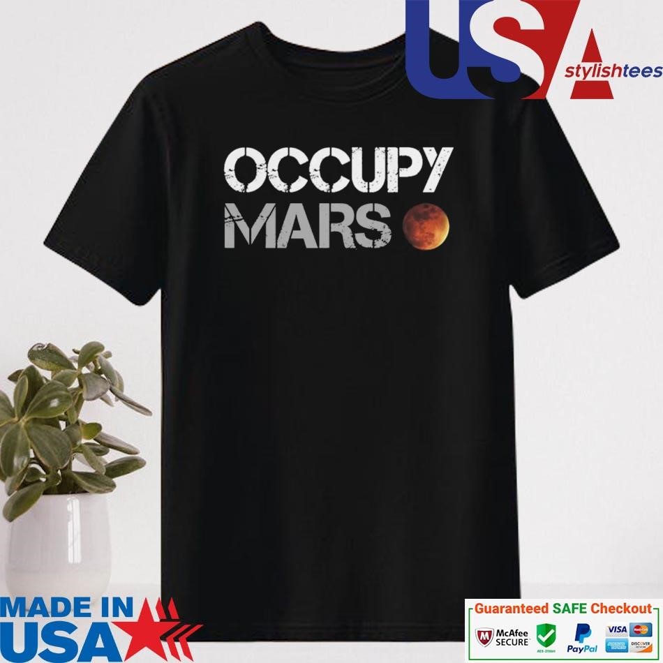 Official Musk’s Trump Occupy Mars Shirt