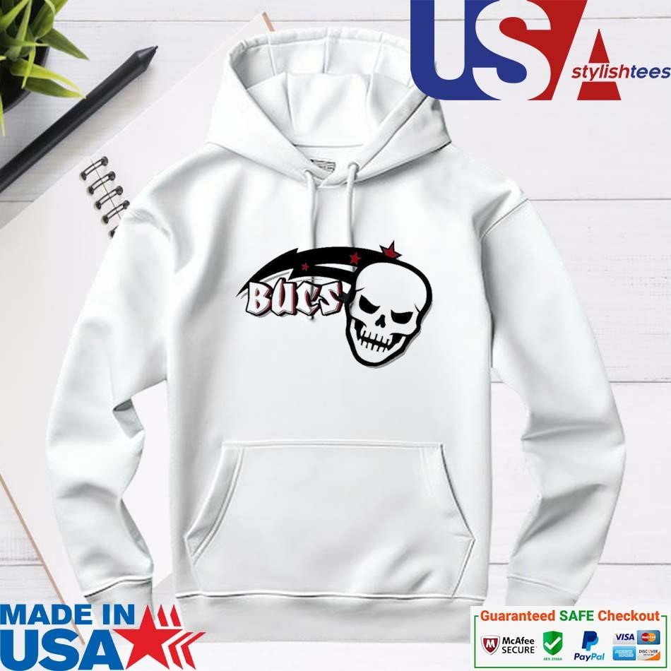 Official NFL x NBA Tampa Bay Buccaneers X Orlando Magic Logo Mash hoodie