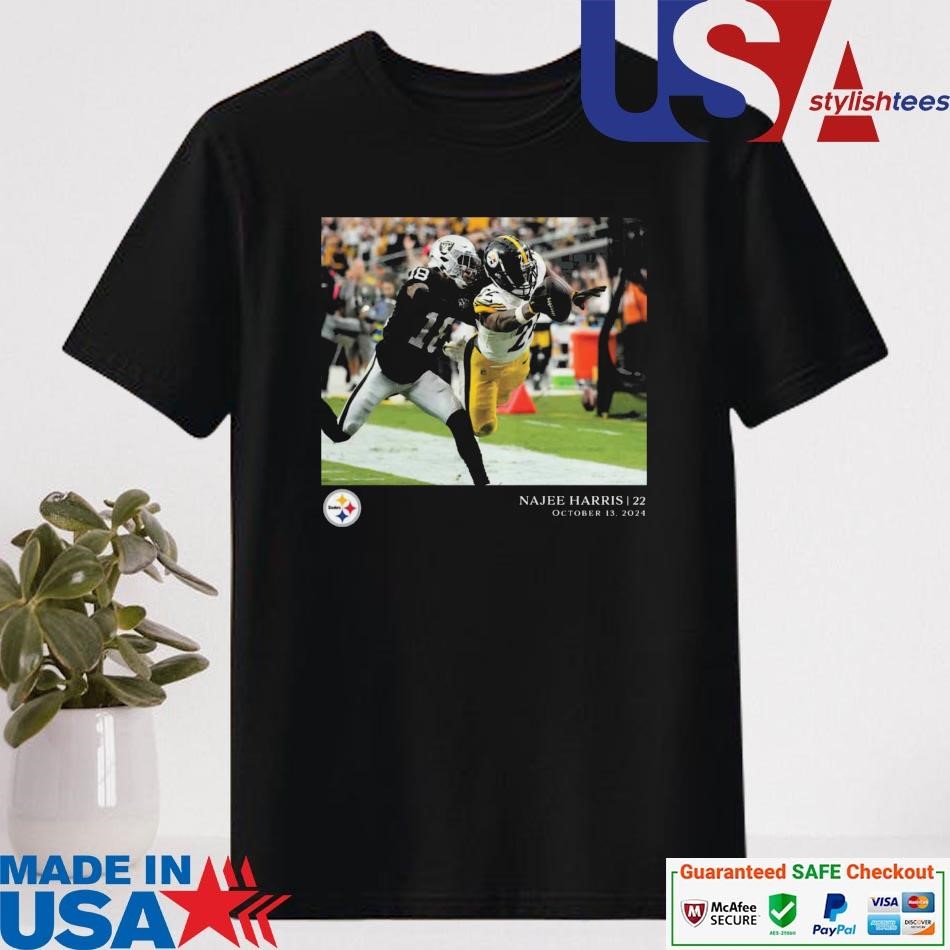 Official Najee Harris Pittsburgh Steelers October 13, 2024 Shirt