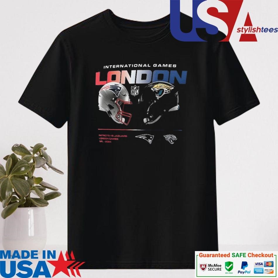 Official New England Patriots Vs Jacksonville Jaguars International Games London 2024 Shirt