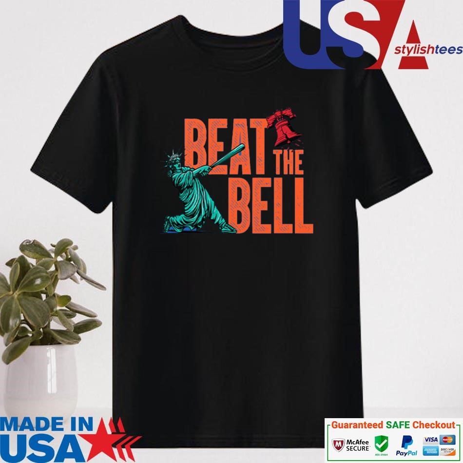 Official New York Mets Statue Of Liberty Beats The Bell Philadelphia Phillies Shirt