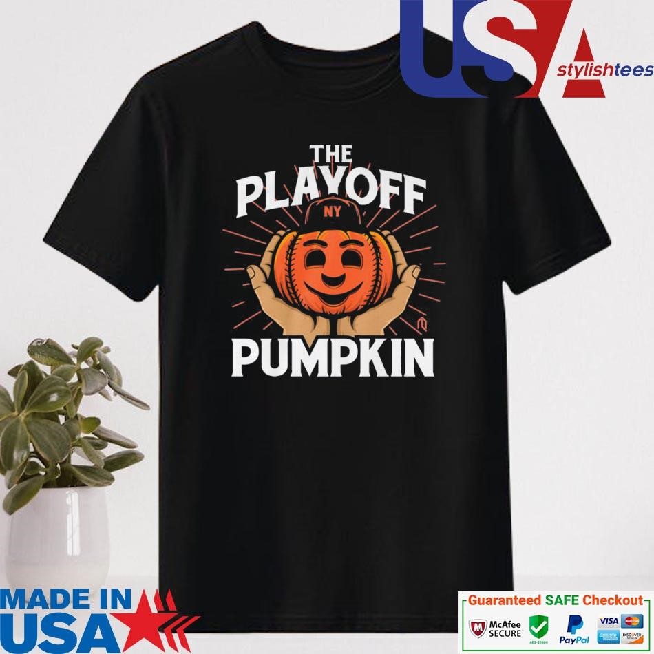 Official New York Mets The Playoff Pumpkin Hands Halloween 2024 Shirt