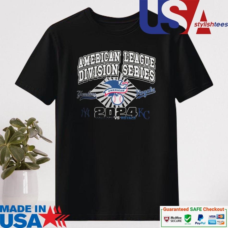 Official New York Yankees vs Kansas City Royals 2024 America League Division Series Matchup Shirt