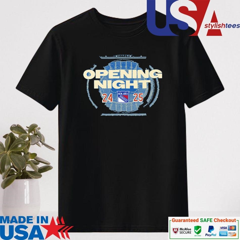 Official Opening Night New York Rangers 24 25 Shirt