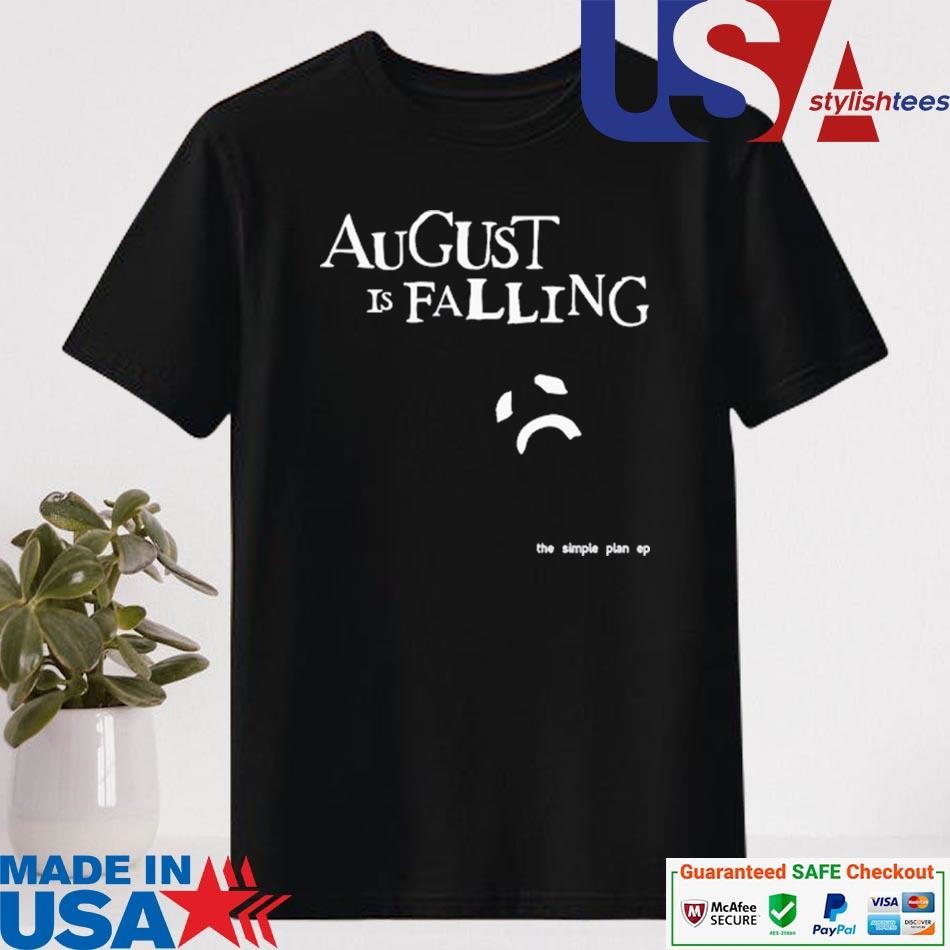 Official Pat Finnerty August Is Falling The Simple Plan Ep T-shirt