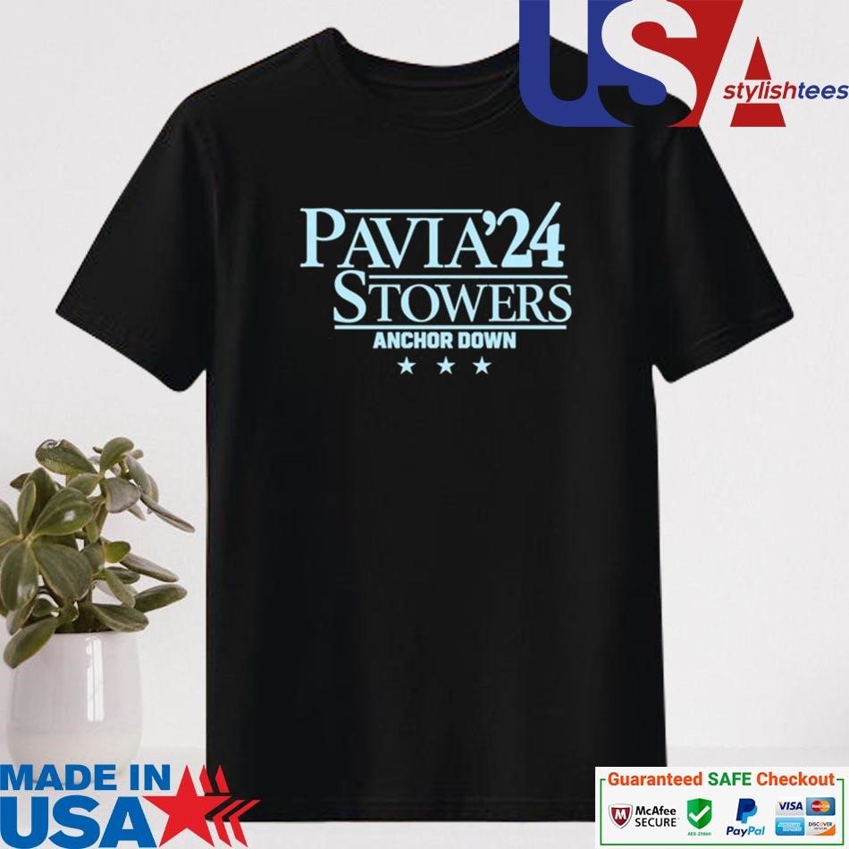 Official Pavia Stowers '24 Anchor Down Shirt