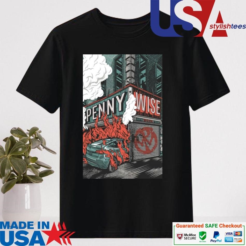 Official Pennywise Oct 02 2024 Mohawk Austin in Austin Show T-shirt