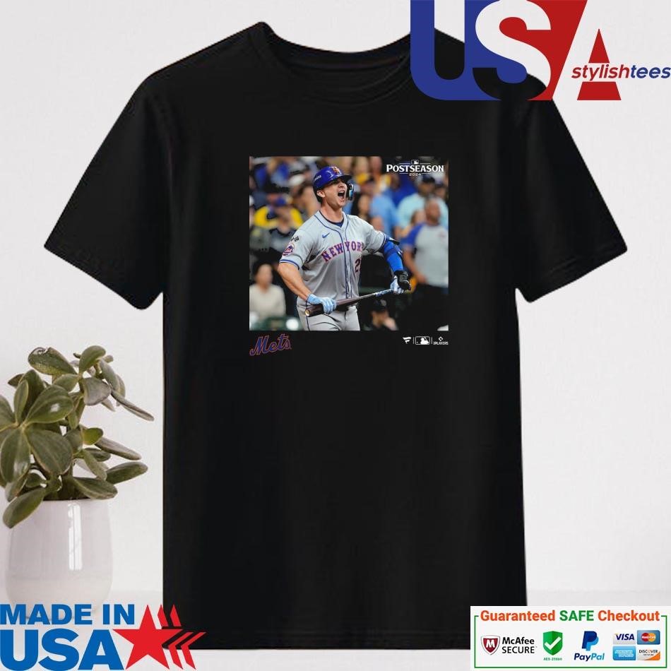 Official Pete Alonso New York Mets 2024 MLB Postseason Shirt