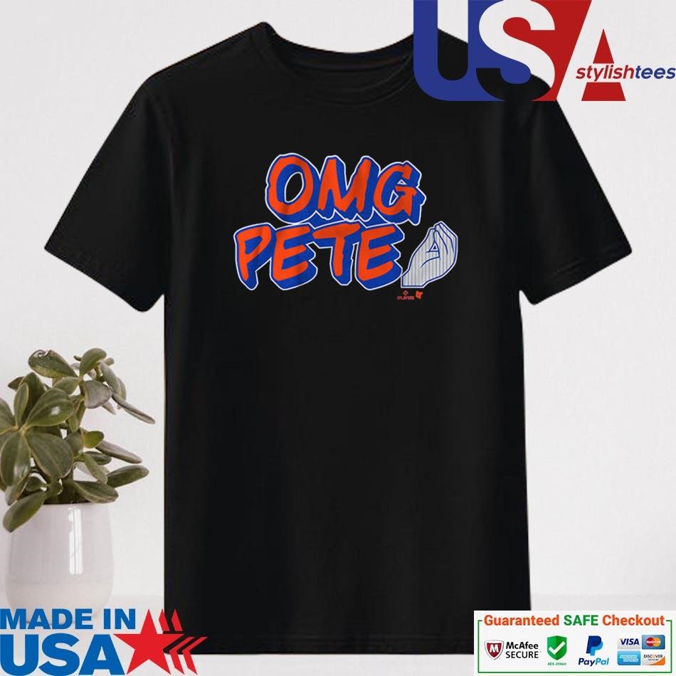 Official Pete Alonso OMG Pete Shirt