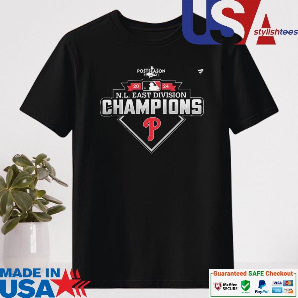 Official Philadelphia Phillies 2024 NL East Division Champions Shirt