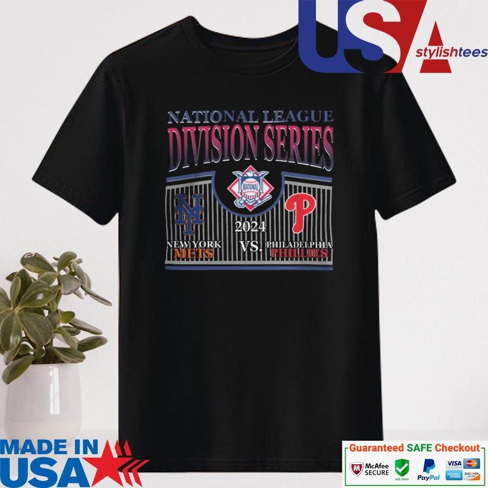 Official Philadelphia Phillies Vs New York Mets 2024 MLB Playoff NL Division Series Shirt