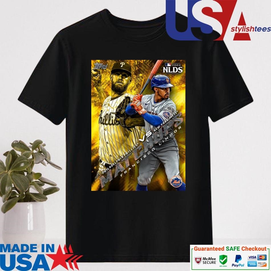 Official Philadelphia Phillies Vs New York Mets 2024 NLDS Francisco Lindor Matchups Shirt