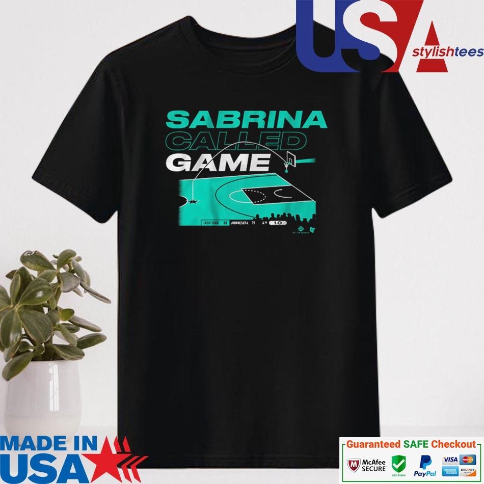 Official Sabrina Ionescu Called Game From The Logo Shirt