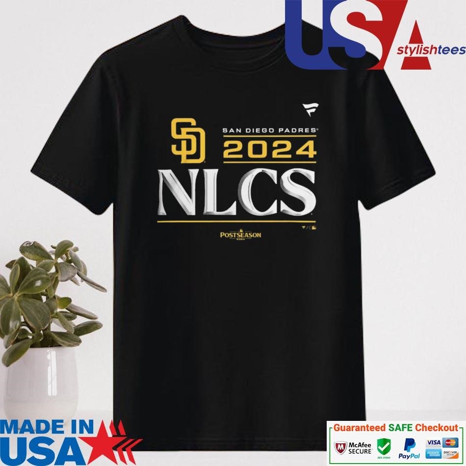 Official San Diego Padres 2024 NLCS Division Series Winner Locker Room Shirt