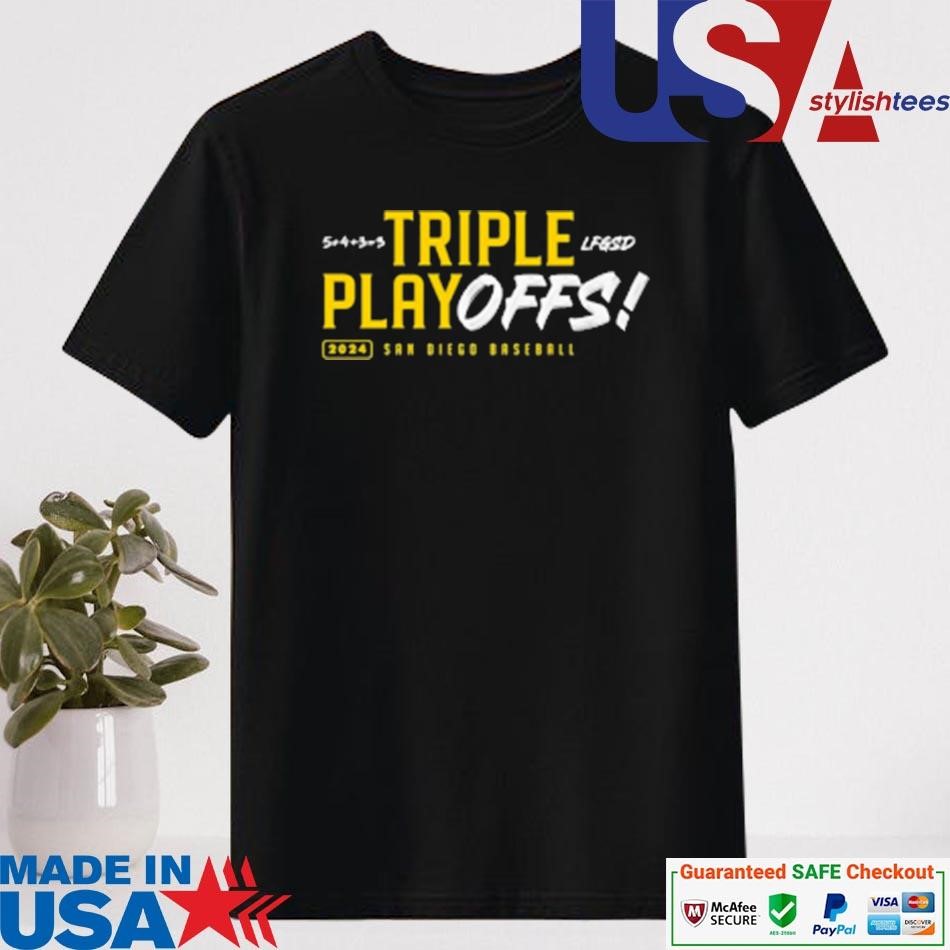 Official San Diego Padres Baseball Triple Playoffs 2024 Shirt