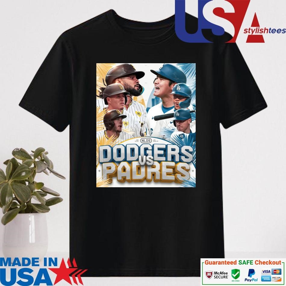 Official San Diego Padres Vs Los Angeles Dodgers 2024 NLDS MLB Shirt