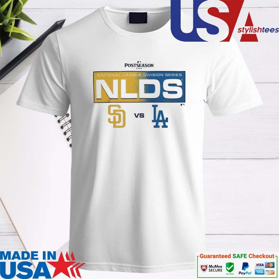 Official San Diego Padres Vs Los Angeles Dodgers 2024 Postseason National League Division Series Shirt