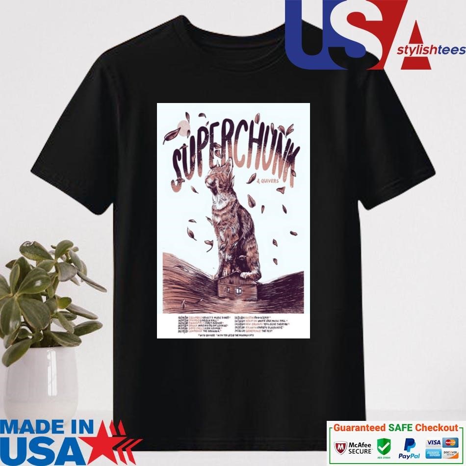 Official Superchunk Tour America October 2024 Shirt