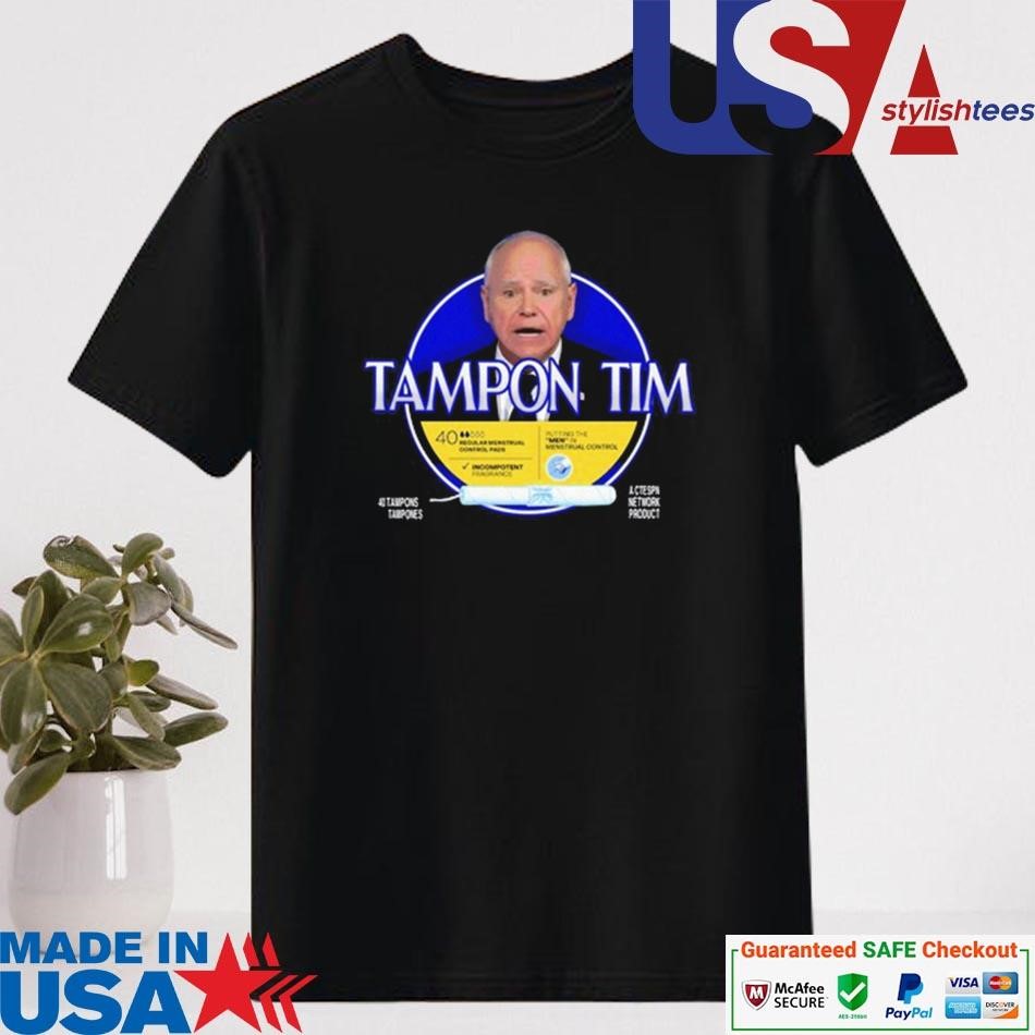 Official Tampon Tim A Ctespn Network 40 Tampons Shirt