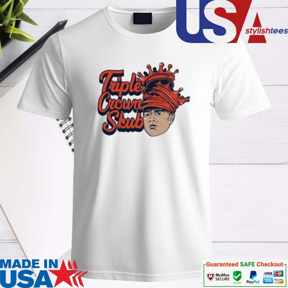 Official Tarik Skubal Triple Crown T-shirt