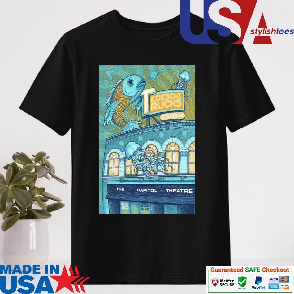 Official Tedeschi Trucks Band October 8, 2024 The Capitol Theatre Port Chester, NY Tour Shirt