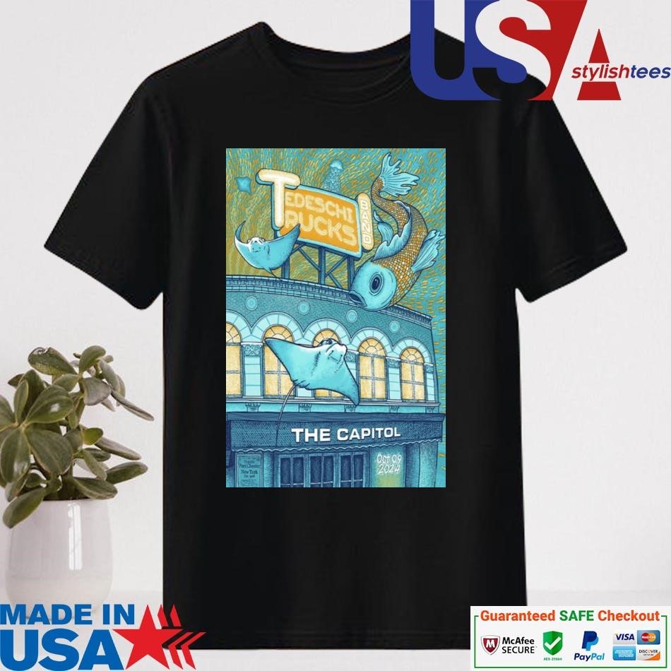 Official Tedeschi Trucks Band October 9, 2024 The Capitol Theatre Port Chester, NY Tour Shirt