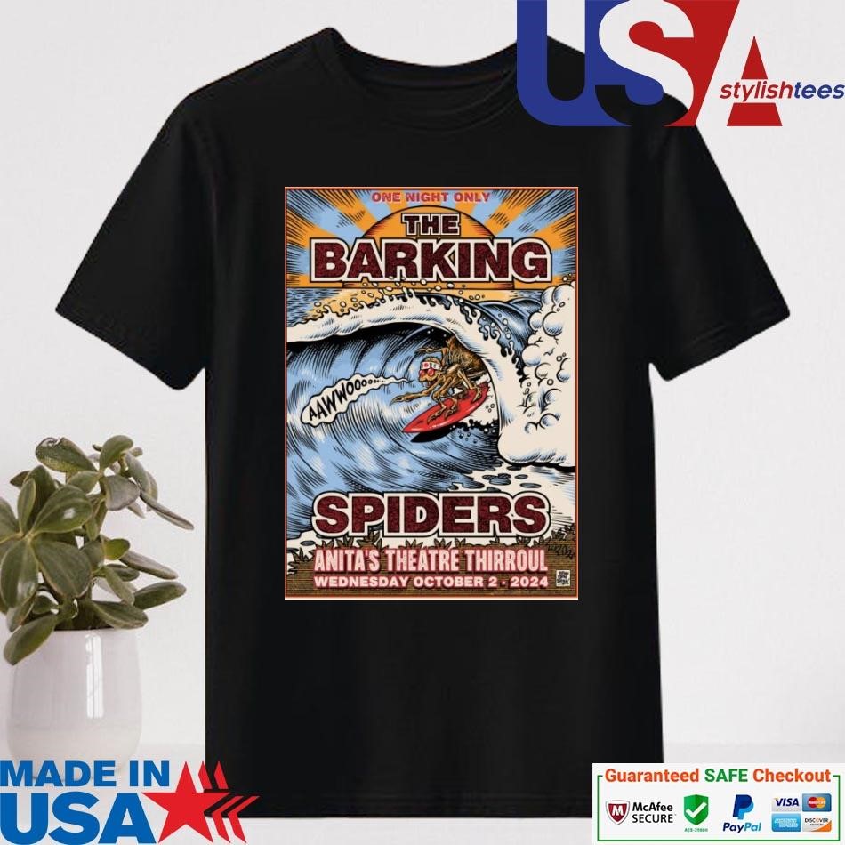 Official The Barking Spiders 2Nd October Event Shirt