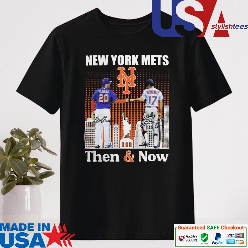 Official Then & Now Pete Alonso And Keith Hernandez New York Mets Signatures 2024 Shirt