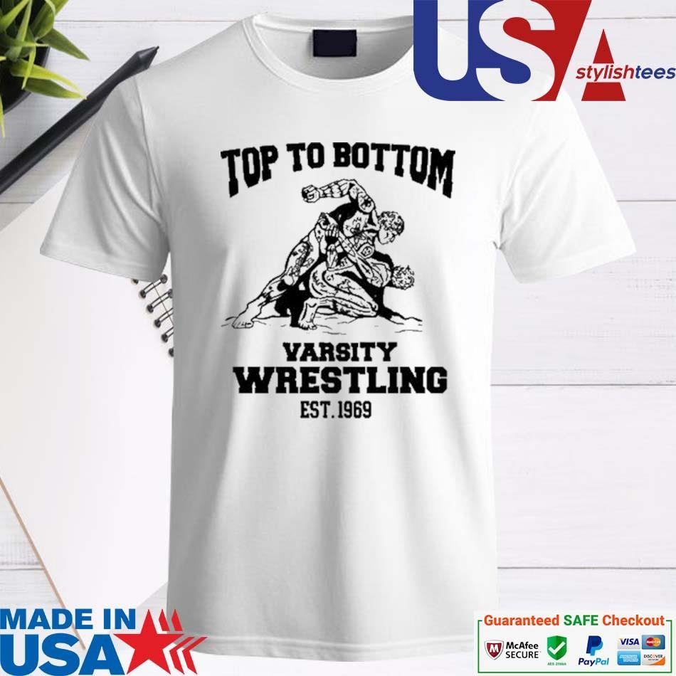 Official Top To Bottom Varsity Wrestling Est. 1969 Shirt