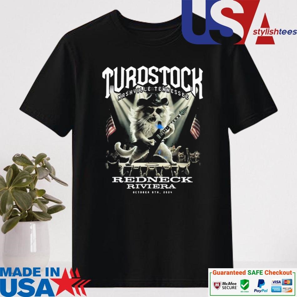 Official Turdstock Nashville Tennessee Redneck Riviera Shirt